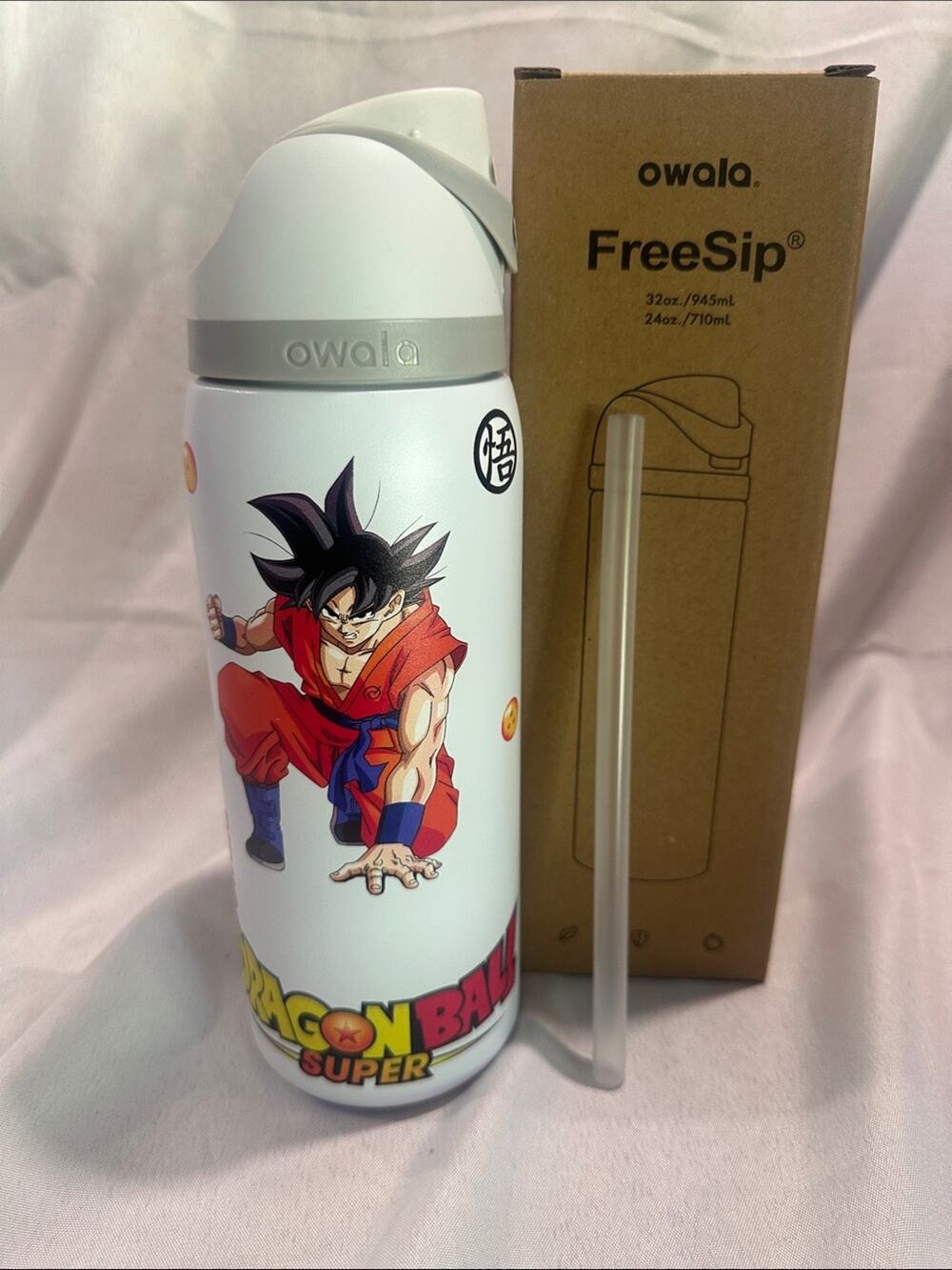 Custom Engraved Owala FreeSip DragnBall 32 oz